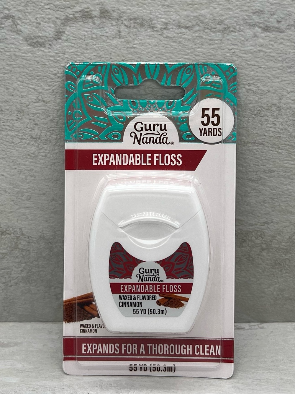 🎉 $5 GuruNanda Expandable Floss Cinnamon Flavored 55 Yards